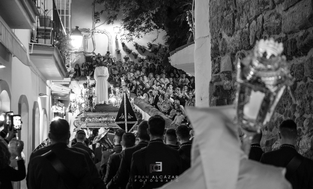Semana Santa en Marbella 2019 Blanco y Negro